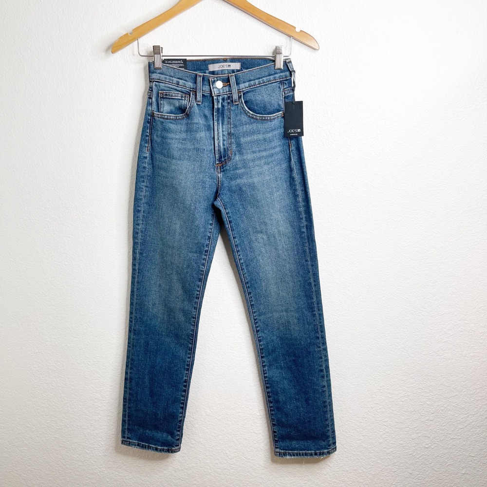 Joes Jeans The OG Straight Ankle London Blue High Rise Denim Womens Size 23